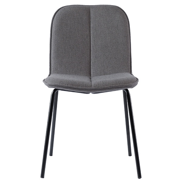 Набор из 4 стульев adrian, рогожка, темно-серые