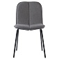 Набор из 4 стульев adrian, рогожка, темно-серые
