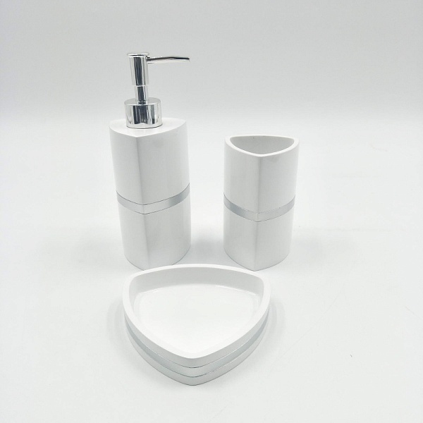 Набор для ванны №55 Sofi de Marko Белый глянец