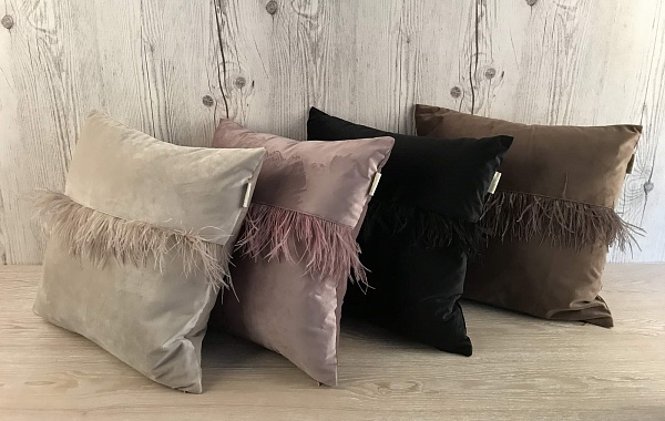 Наволочка 45 х 45 см Sofi de Marko Нефертити чёрный