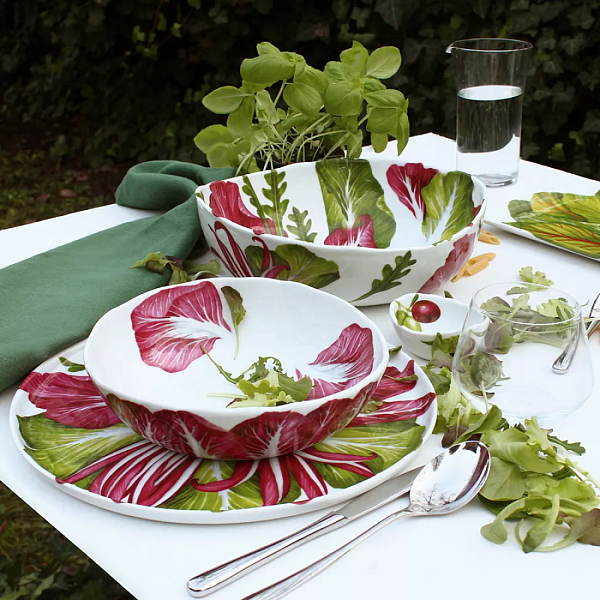 Салатник овальный 23 см Taitu Insalate Dieta Mediterranea Vegetables