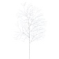 Ветка с глиттером 76 см Азалия белый