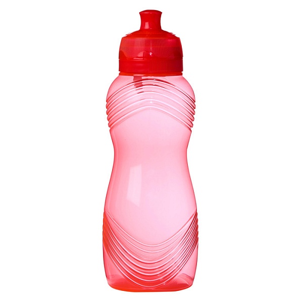 Бутылка для воды 600 мл Sistema Hydrate красный