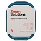 Контейнер стеклянный 640 мл Smart Solutions синий