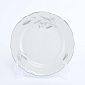 Набор тарелок 19 см Thun Констанция серебряные колосья 6 шт
