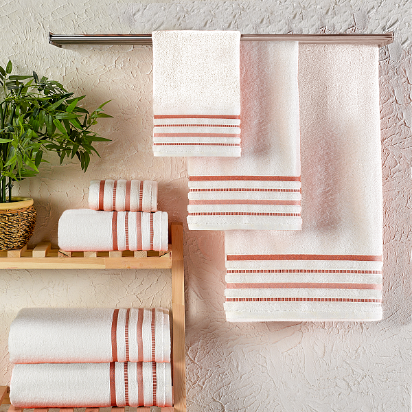 Полотенце махровое 70x140 см AILIN, белый