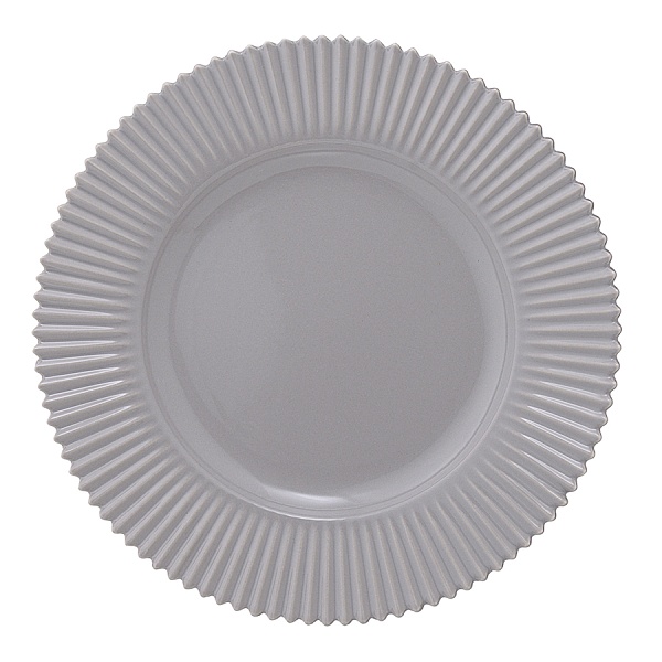 Набор тарелок 21 см Tkano Edge 2 шт серый