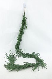 Гирлянда еловая 270 см Азалия зеленая