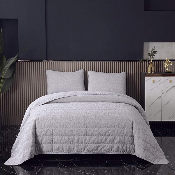 Надин (серое) Покрывало 160х220