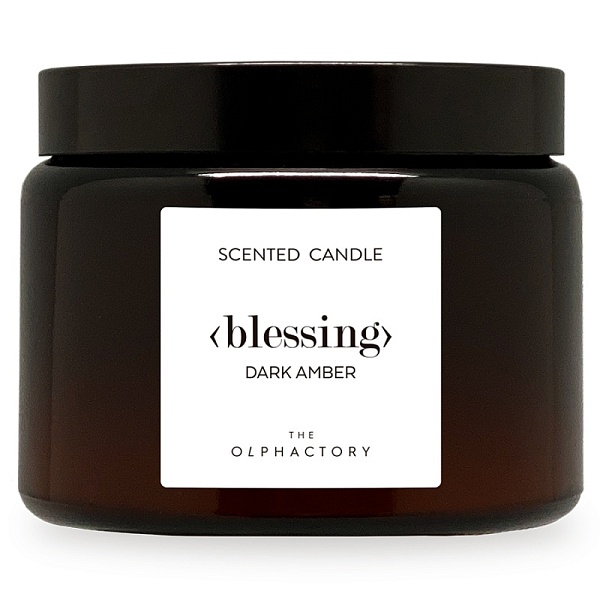 Свеча ароматическая the olphactory, Амбра, 360 ч