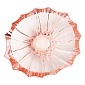 Конфетница 22 см Aurum Crystal Plantica Pink