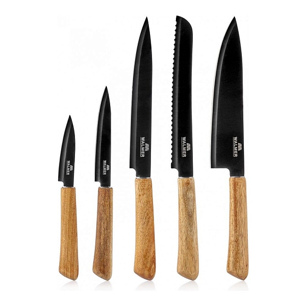 Набор ножей в подставке Walmer Master 6 предметов