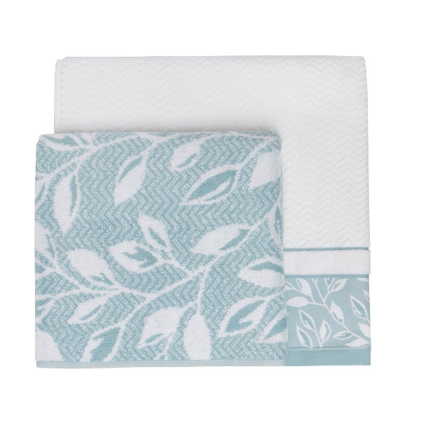 Полотенце 33 х 50 см Lasa Home Spring II бирюзовый