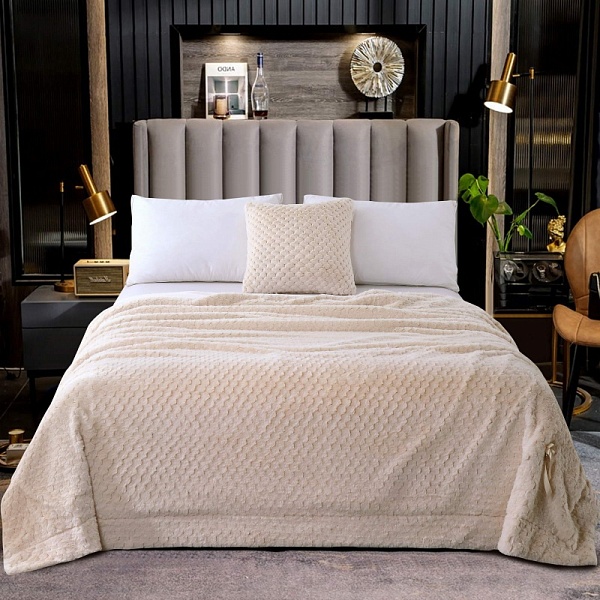 Покрывало 160 х 220 см Sofi de Marko Аврил крем