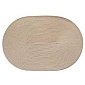 Салфетка под горячее плетеная овальная 46*30 см бежевая
