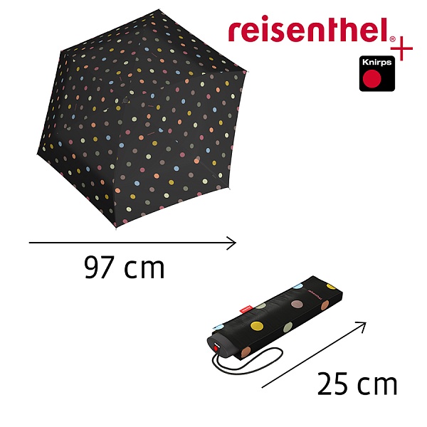 Зонт механический Reisenthel Pocket mini dots