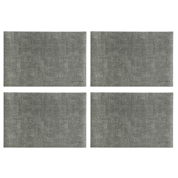 Набор салфеток сервировочных 4шт 30х45 см, Leanera серый