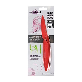 Нож для чистки овощей Mastrad 10 см красный