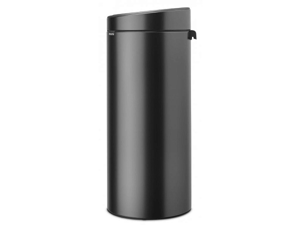 Мусорный бак 30 л Brabantia Touch Bin new тёмно-серый