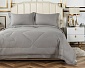Комплект постельного белья полутораспальный Sofi de Marko Нельсон №13 серый