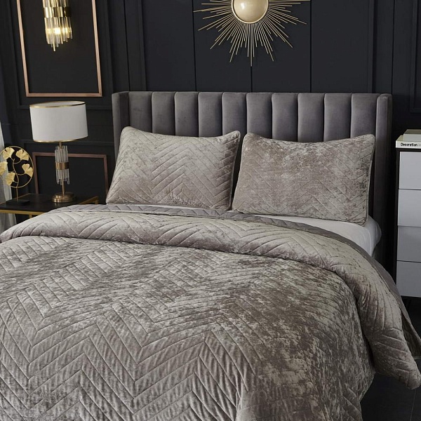 Комплект покрывало и наволочка 160 х 220 см Sofi de Marko Фернанд бежевый