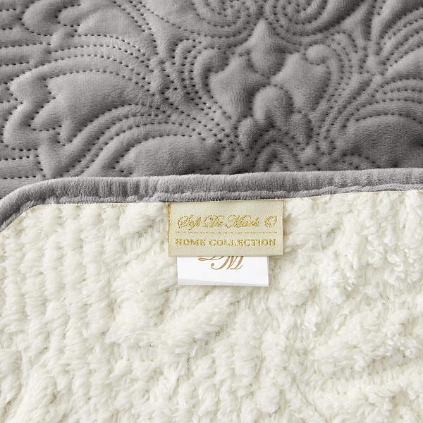 Плед 160 х 220 см Sofi de Marko Вивальди стоун