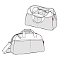 Сумка Reisenthel Overnighter canvas grey