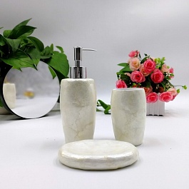 Набор для ванны №42 Sofi de Marko Кремовый