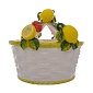 Корзина 33х28 см Orgia Лимоны