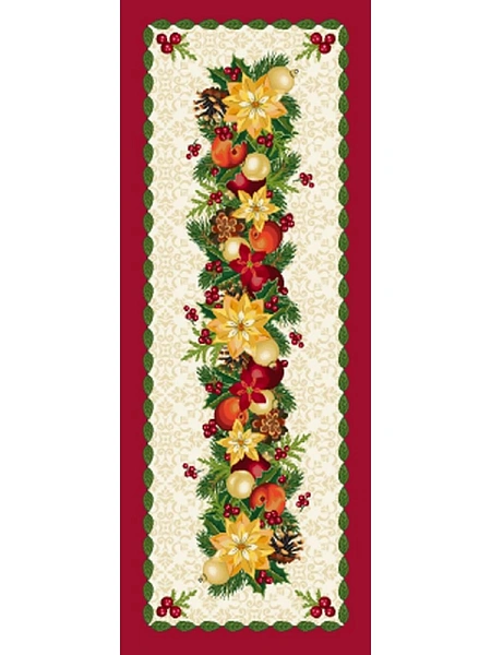 Дорожка 44 х 140 см Le Gobelin Рождественская звезда
