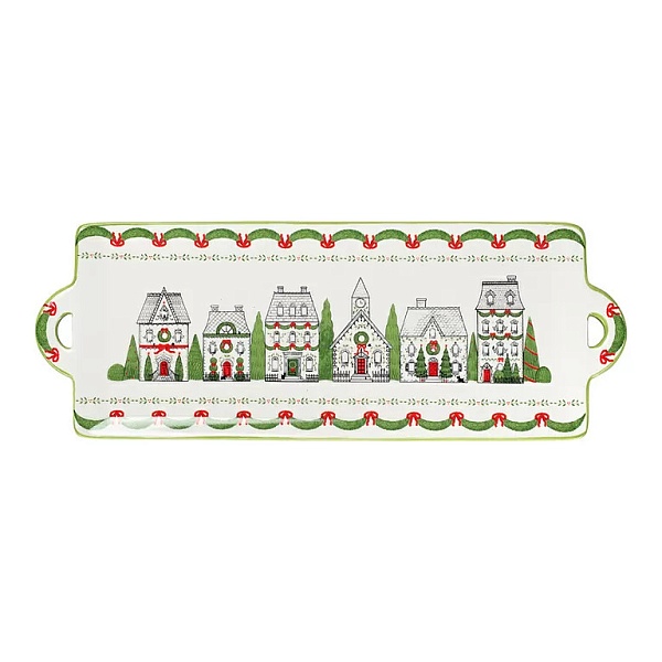 Блюдо 34 см Tkano Olgod мультиколор