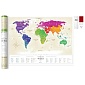 Карта Travel Map Gold World ru