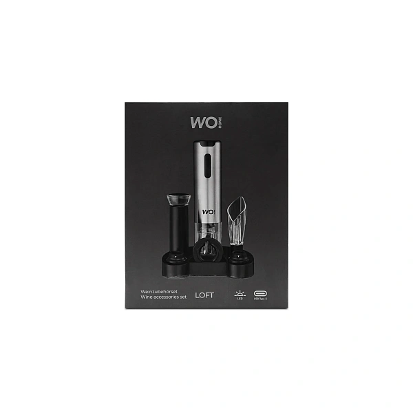Набор винных аксессуаров WO HOME 6 пр Loft на подставке