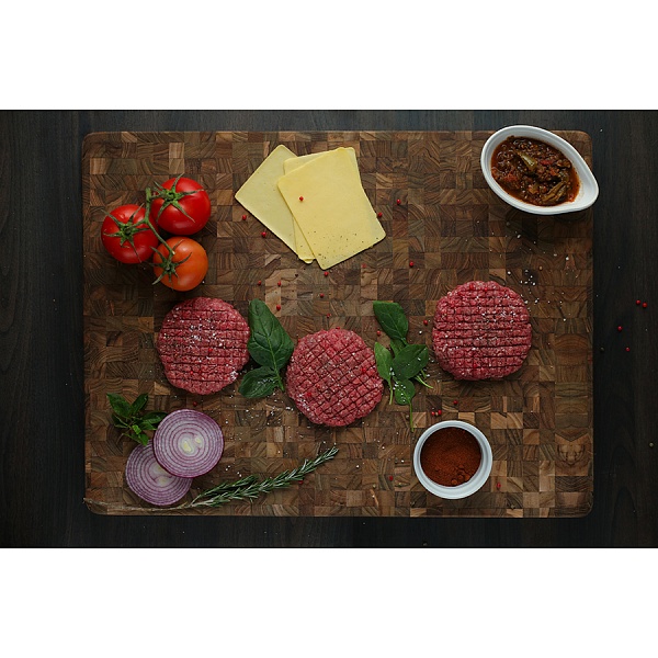 Доска разделочная торцевая TeakHaus Butcher Block 61х46 см