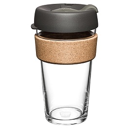 Кружка 454 мл KeepCup Brew Cork угольный