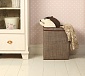 Корзина для хранения с ручками 32 х 32 х 41 см Casy Home коричневая