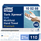 Полотенца листовые Tork Premium 110 л