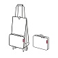 Сумка на колёсиках Reisenthel Foldabletrolley glencheck red