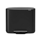 Мусорный бак 11 + 23 л Brabantia Bo Pedal Bin чёрный матовый
