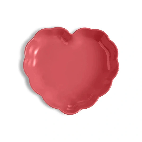 Форма для выпечки 26,5 см Сердце, розовый