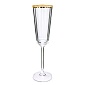 Набор бокалов для шампанского 170 мл Cristal D'Arques Macassar Gold 6 шт