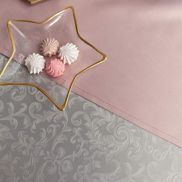 Скатерть 140 х 180 см Sofi de Marko Бекки серый