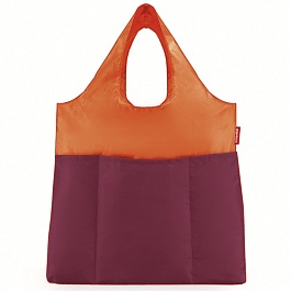 Сумка складная Reisenthel Mini Maxi Shopper Plus bicolor оранжевый-розовый