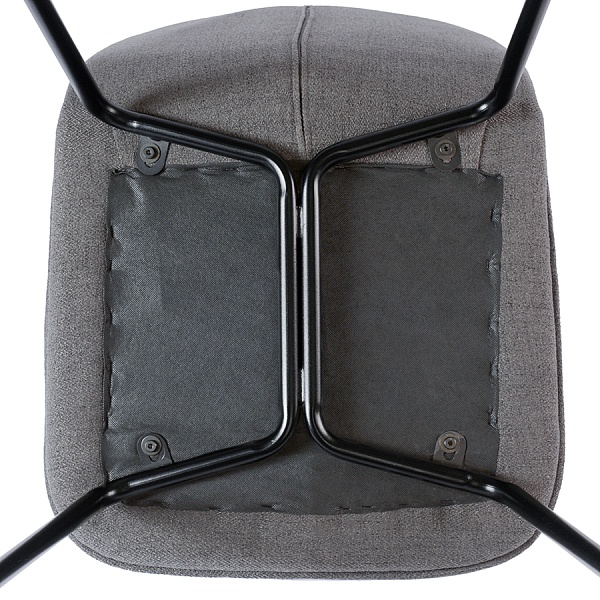 Набор из 4 стульев adrian, рогожка, темно-серые