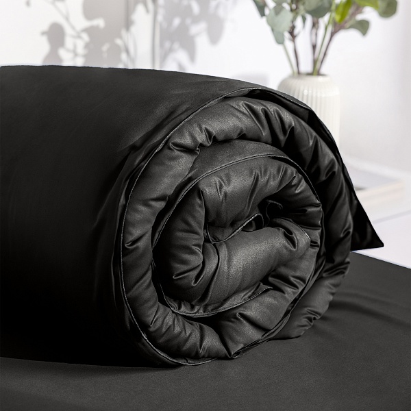 Комплект постельного белья евро Soft Silver, икра