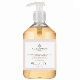 Мыло жидкое 500 мл Plantes et Parfums Provence Цветок хлопка