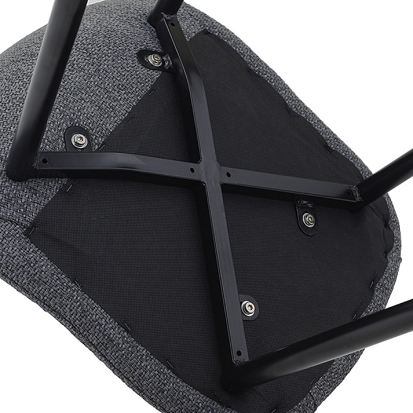 Стул Breeze лен, темно-серый