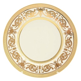 Набор тарелок 27 см Falkenporzellan Imperial Cream Gold 6 шт