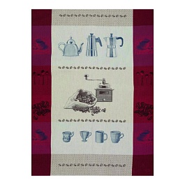 Полотенце кухонное Moka 58*78 см красное