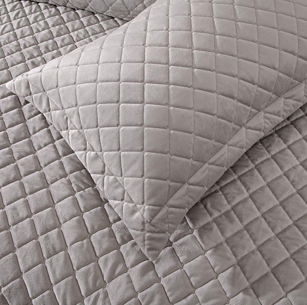 Натаниэль (св серый) Покрывало 160х220